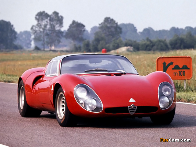 Images of Alfa Romeo Tipo 33 Stradale Prototipo (1967) (640 x 480)