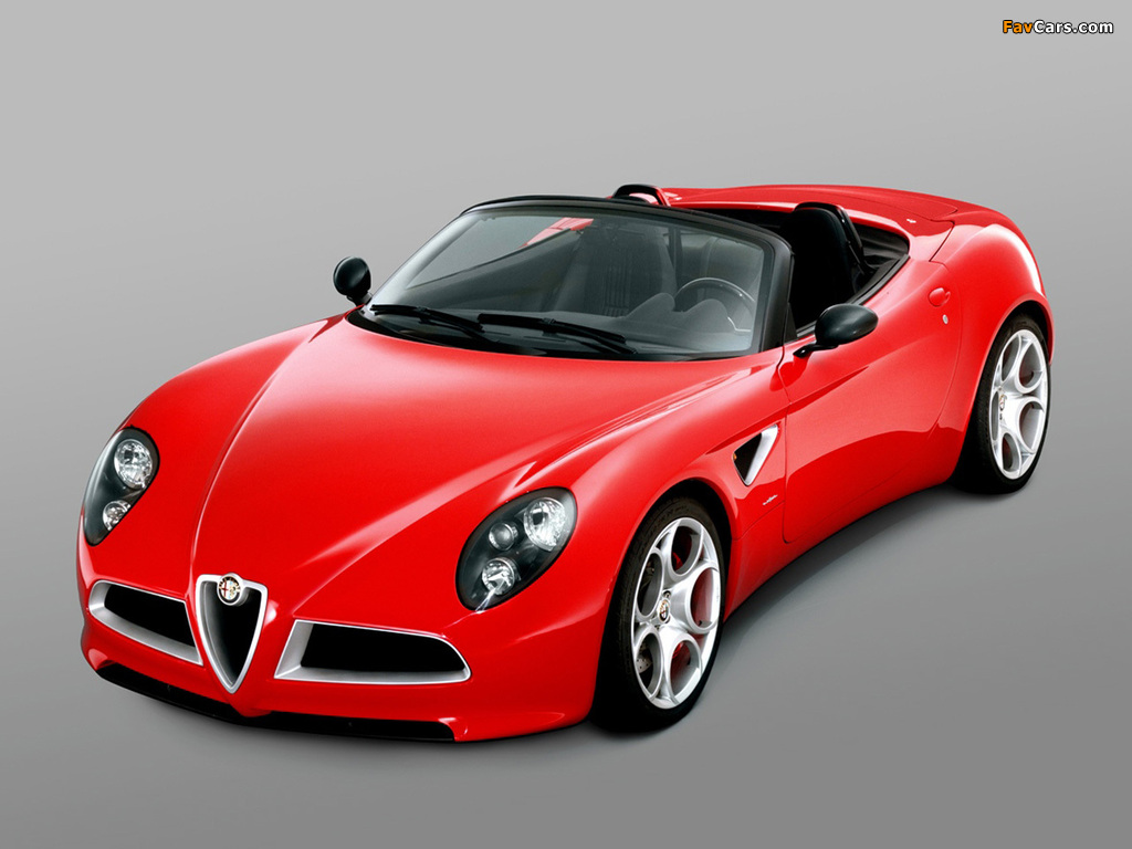 Images of Alfa Romeo 8C Spider Concept (2005) (1024 x 768)