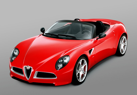 Images of Alfa Romeo 8C Spider Concept (2005)