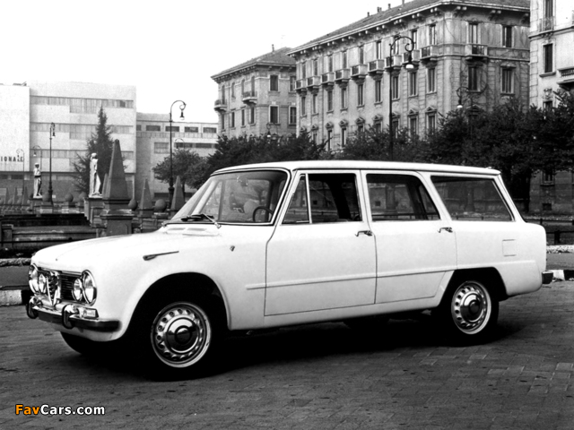 Photos of Alfa Romeo Giulia T.I. Promiscua Colli 105 (1962) (640 x 480)