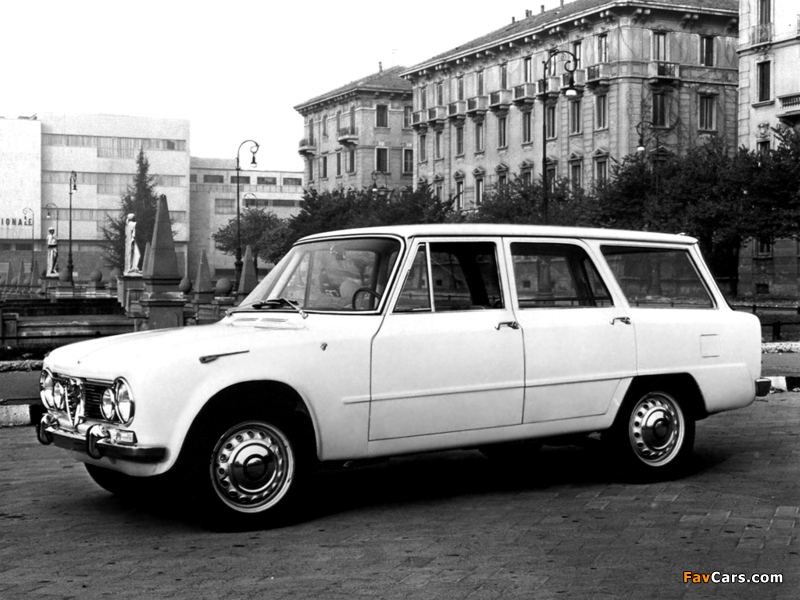 Photos of Alfa Romeo Giulia T.I. Promiscua Colli 105 (1962) (800 x 600)