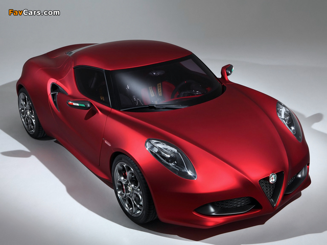 Photos of Alfa Romeo 4C Concept 970 (2011) (640 x 480)