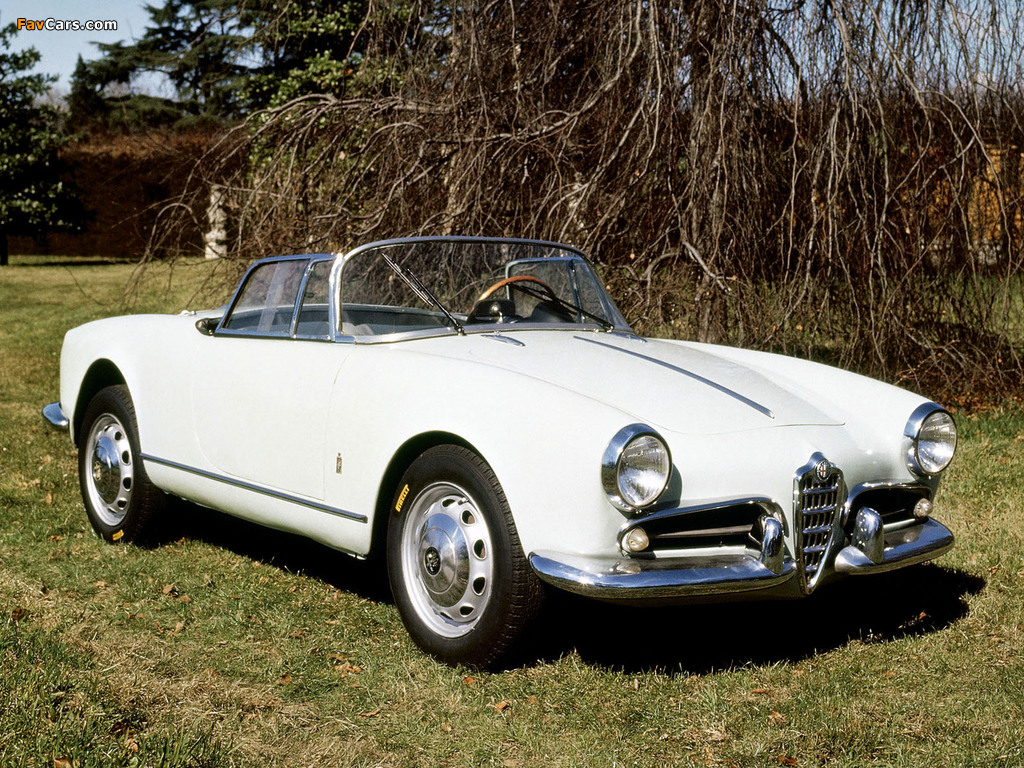 Pictures of Alfa Romeo Giulietta Spider Prototipo 750 (1955) (1024 x 768)