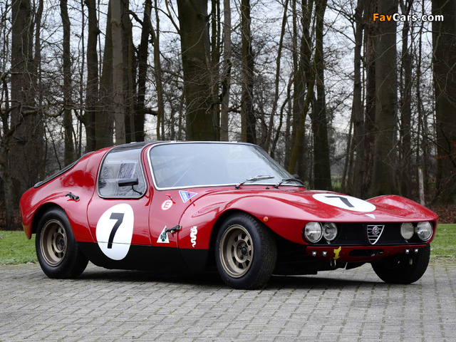 Pictures of Alfa Romeo Giulia TZ Berlinetta Prototipo 105 (1965) (640 x 480)