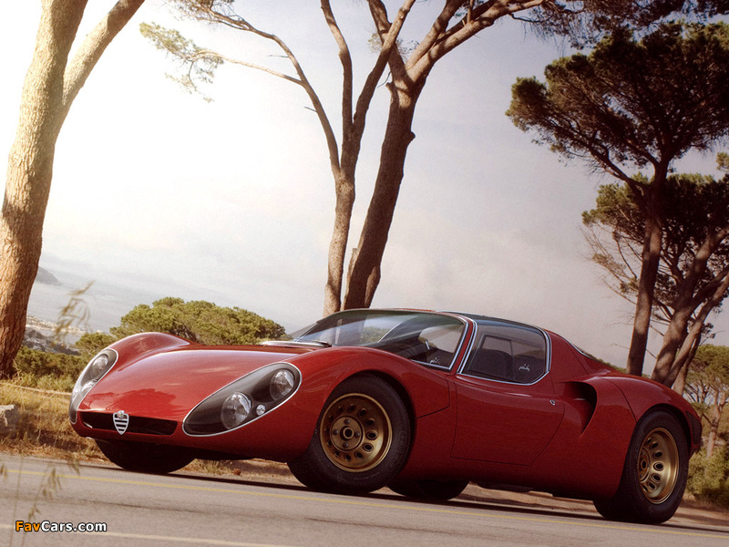 Pictures of Alfa Romeo Tipo 33 Stradale Prototipo (1967) (800 x 600)