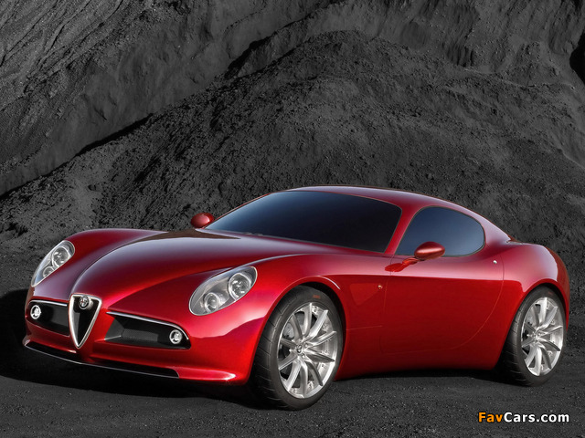 Pictures of Alfa Romeo 8C Competizione Concept (2003) (640 x 480)