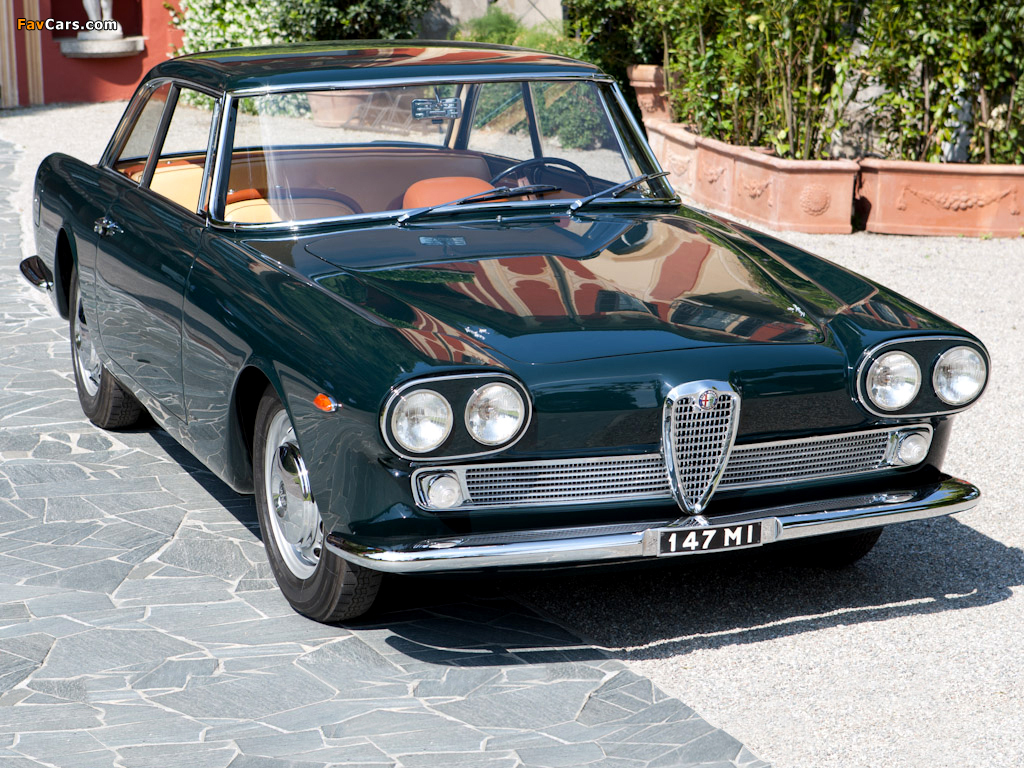 Alfa Romeo 2000 Praho Coupe 102 (1960) wallpapers (1024 x 768)