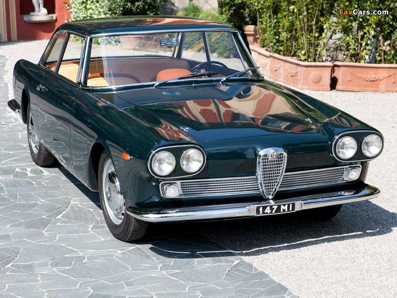 Alfa Romeo 2000 Praho Coupe 102 (1960) wallpapers (800 x 600)