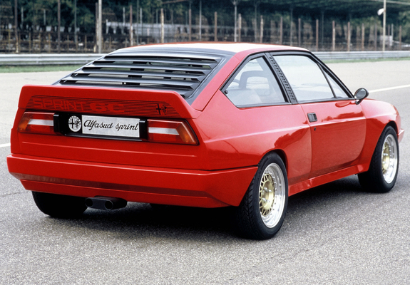 Alfa Romeo Alfasud Sprint 6C Prototype 1 902 (1982) wallpapers