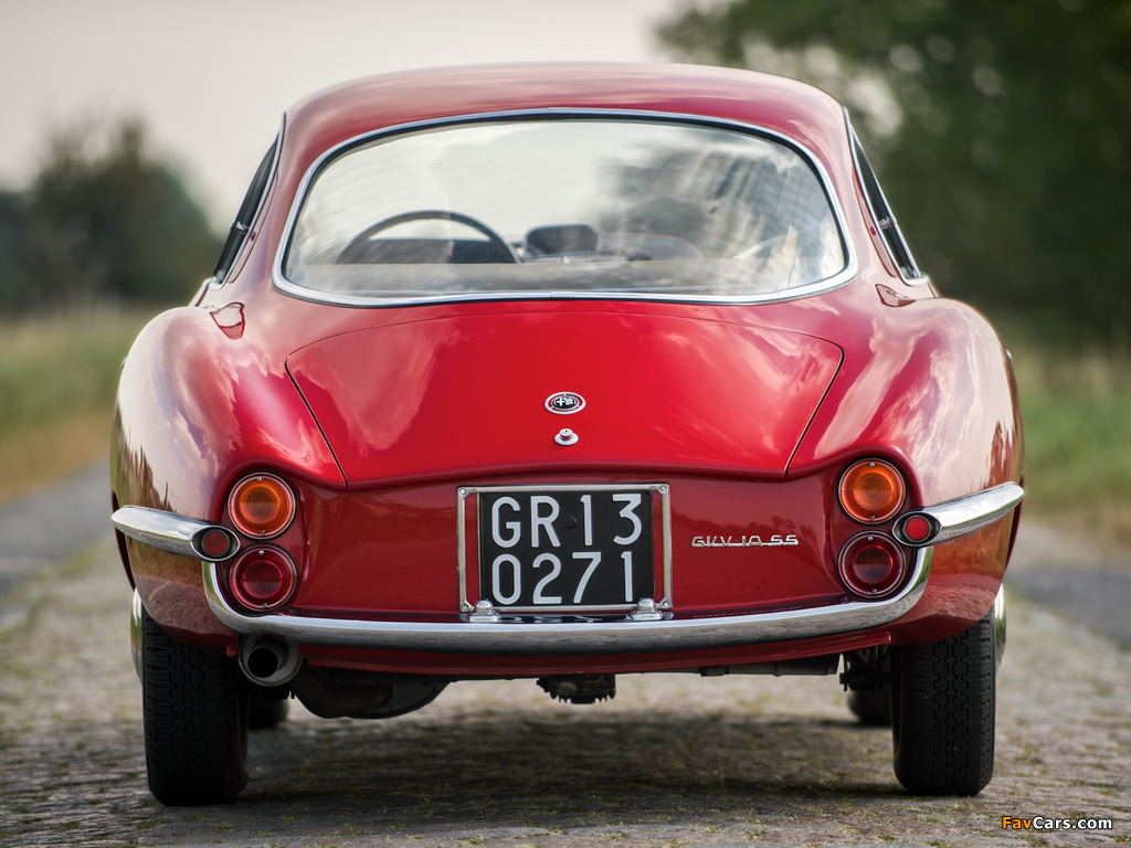 Alfa Romeo Giulia 1600 Sprint Speciale 101 (1962–1965) photos (1024 x 768)