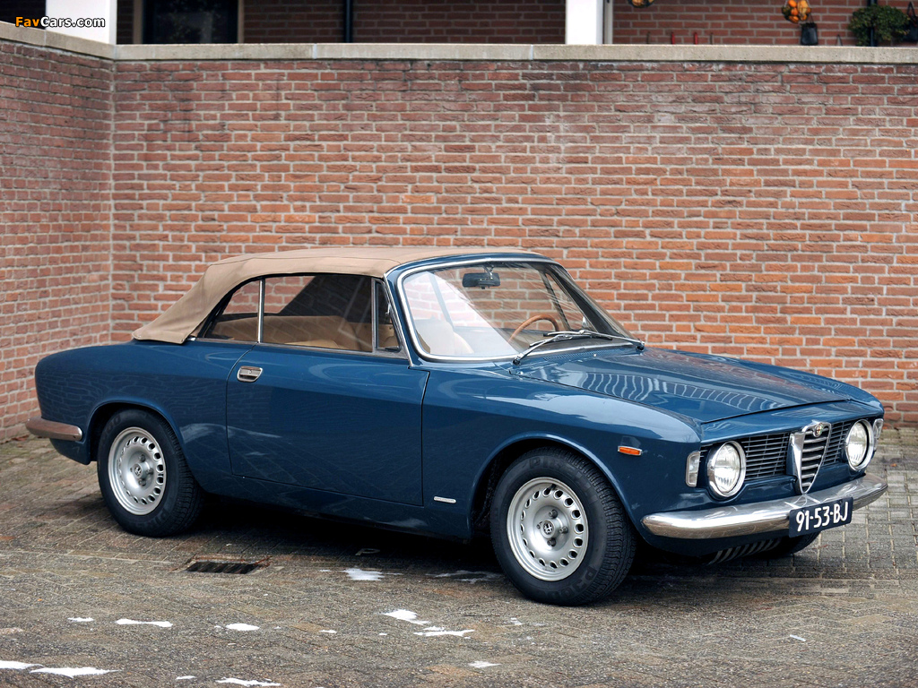 Alfa Romeo Giulia GTС 105 (1964–1966) photos (1024 x 768)