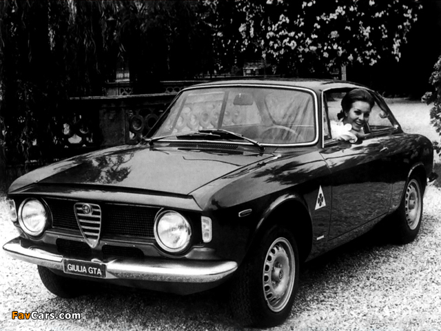 Alfa Romeo Giulia Sprint GTA 105 (1965–1968) images (640 x 480)