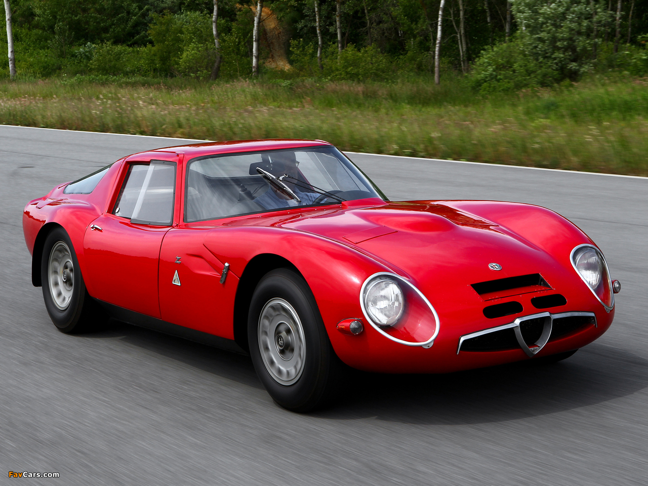 Alfa Romeo Giulia TZ2 105 (1965–1967) wallpapers (1280 x 960)