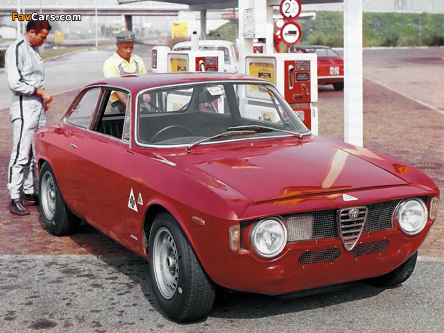 Alfa Romeo Giulia Sprint GTA-SA 105 (1967–1968) wallpapers (640 x 480)
