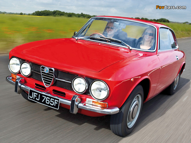 Alfa Romeo 1750 GT Veloce UK-spec 105 (1970–1971) pictures (640 x 480)