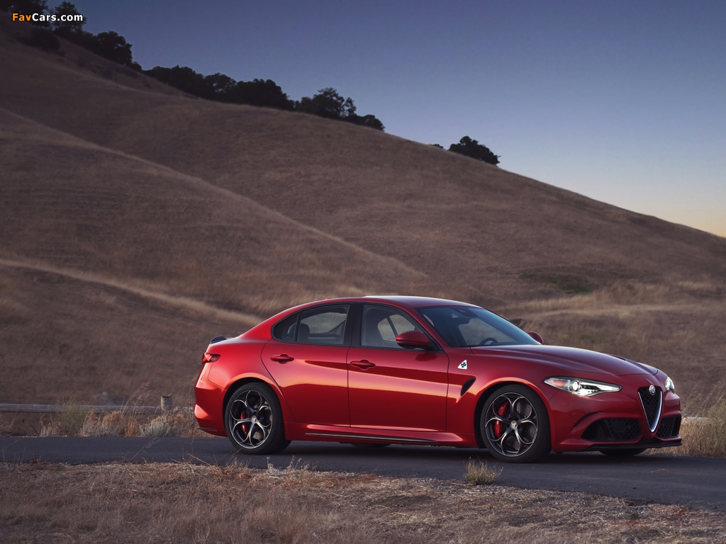 Alfa Romeo Giulia Quadrifoglio US-spec (952) 2016 images (1024 x 768)