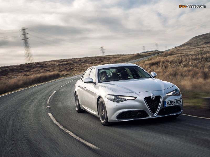 Alfa Romeo Giulia Q2 UK-spec (952) 2016 images (800 x 600)