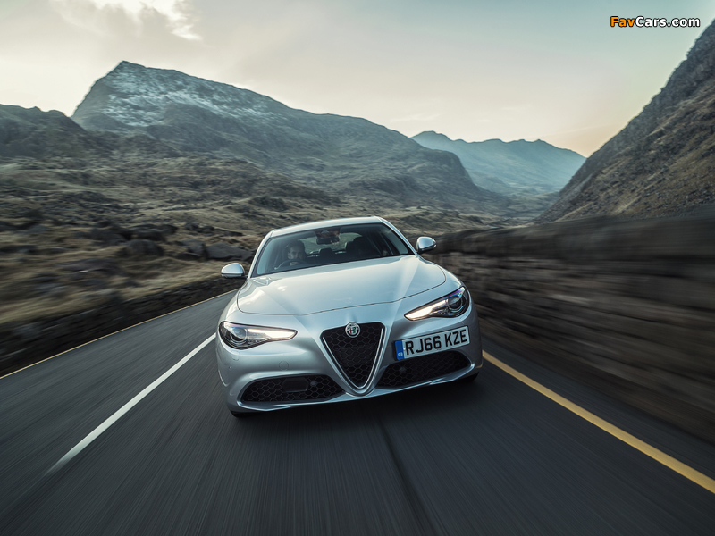 Alfa Romeo Giulia Q2 UK-spec (952) 2016 photos (800 x 600)