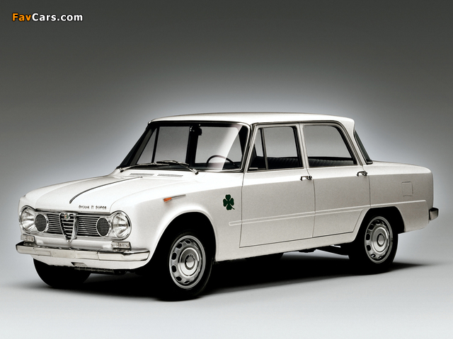 Alfa Romeo Giulia T.I. Super 105 (1963–1964) photos (640 x 480)