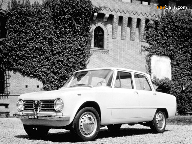 Alfa Romeo Giulia 1300 105 (1964–1971) pictures (640 x 480)