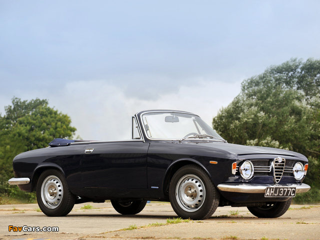 Alfa Romeo Giulia GTС 105 (1964–1966) wallpapers (640 x 480)