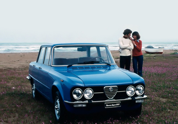 Alfa Romeo Giulia Super 1300 115 (1974–1977) wallpapers
