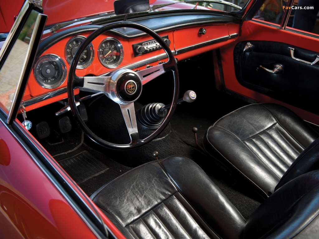 Images of Alfa Romeo Giulia 1600 Spider 101 (1962–1965) (1024 x 768)