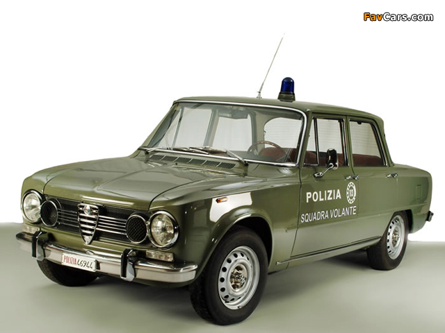 Images of Alfa Romeo Giulia Super Polizia 105 (1967–1974) (640 x 480)