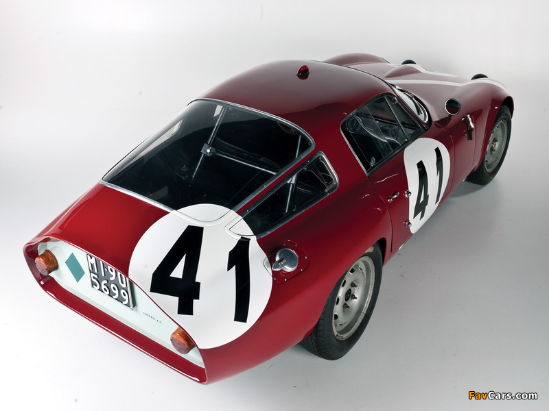 Photos of Alfa Romeo Giulia TZ 105 (1963–1967) (800 x 600)