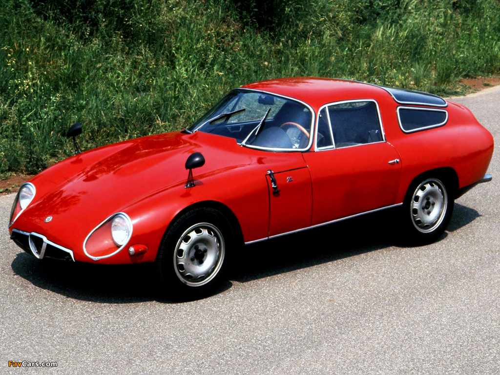 Photos of Alfa Romeo Giulia TZ 105 (1963–1967) (1024 x 768)