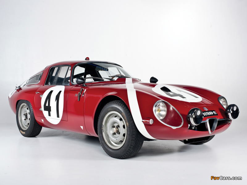 Photos of Alfa Romeo Giulia TZ 105 (1963–1967) (800 x 600)