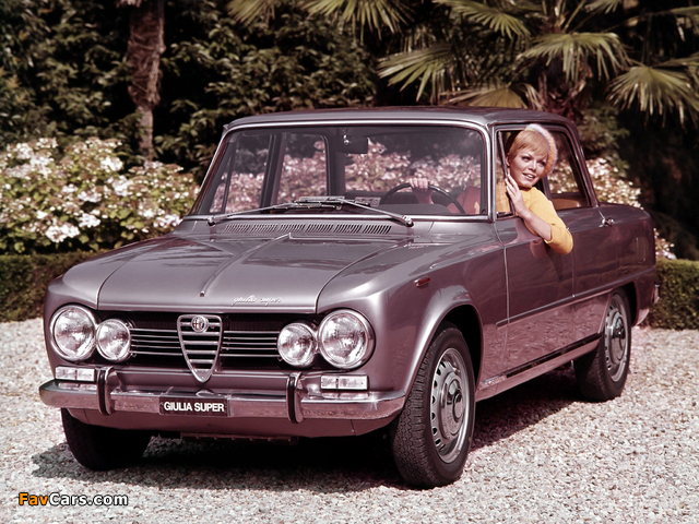 Photos of Alfa Romeo Giulia Super 105 (1967–1974) (640 x 480)