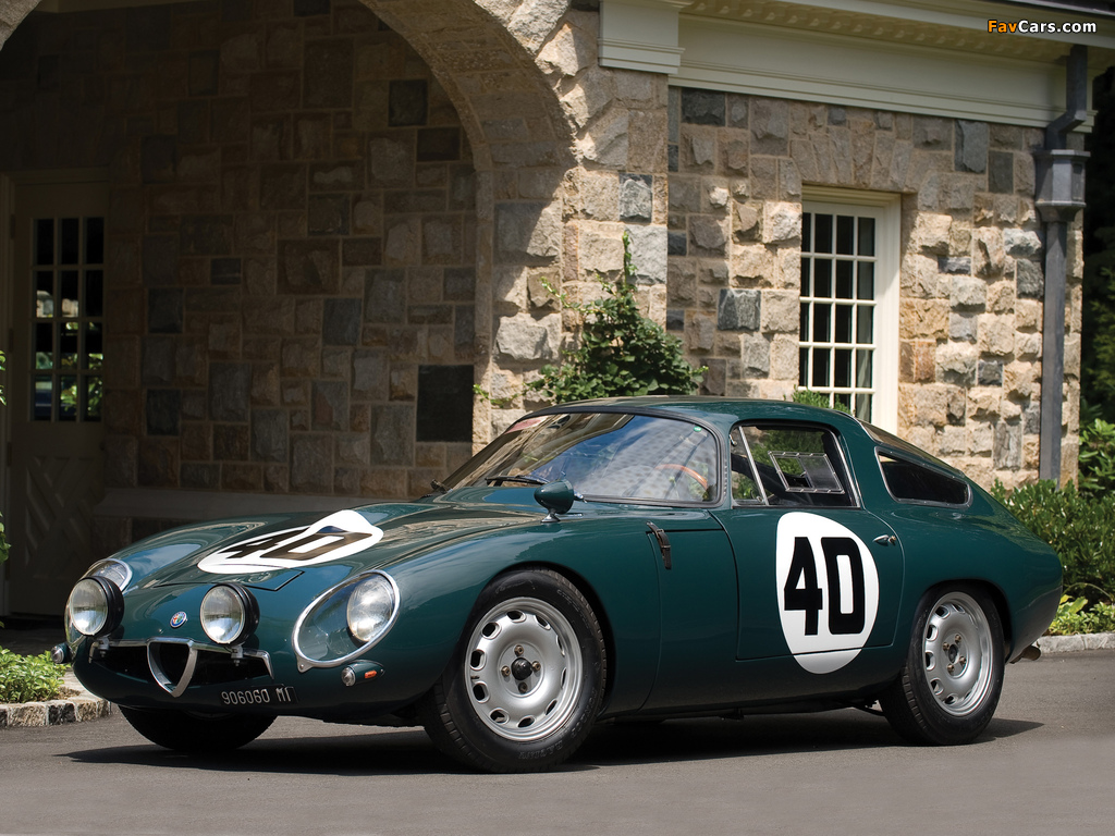 Pictures of Alfa Romeo Giulia TZ 105 (1963–1967) (1024 x 768)