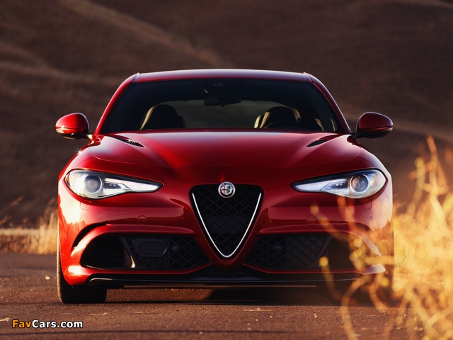 Pictures of Alfa Romeo Giulia Quadrifoglio US-spec (952) 2016 (640 x 480)