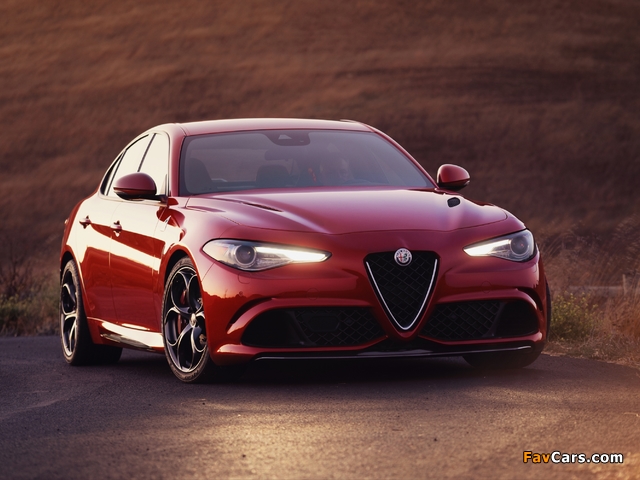 Pictures of Alfa Romeo Giulia Quadrifoglio US-spec (952) 2016 (640 x 480)