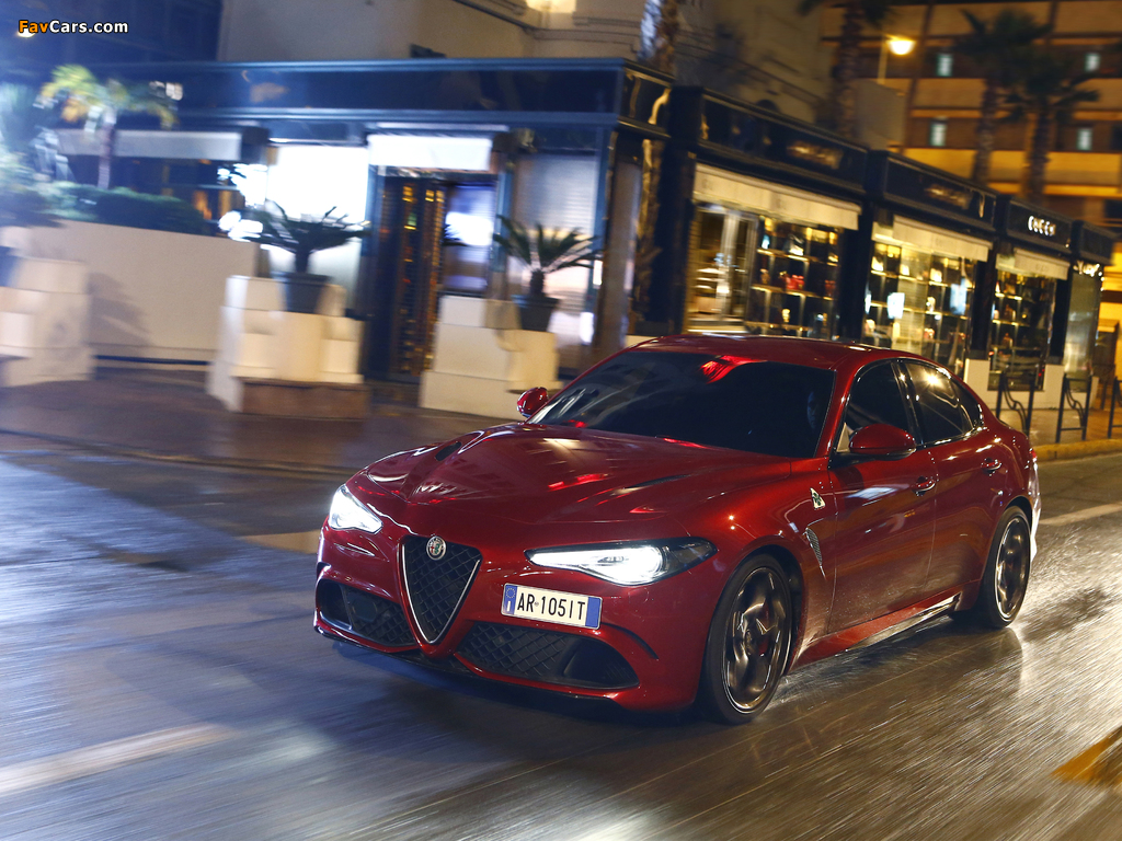 Pictures of Alfa Romeo Giulia Quadrifoglio (952) 2016 (1024 x 768)