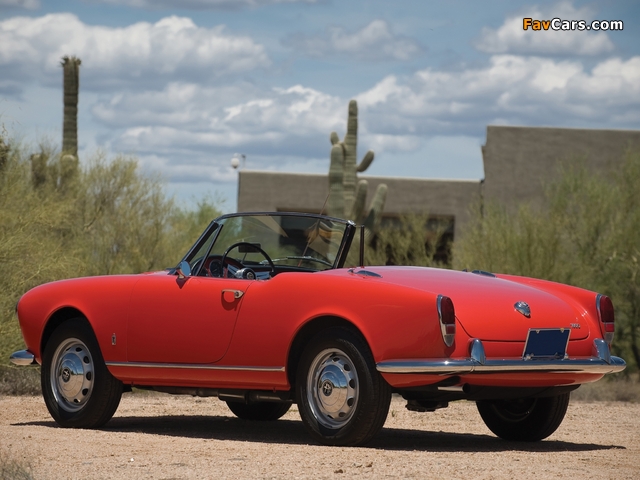 Pictures of Alfa Romeo Giulia 1600 Spider 101 (1962–1965) (640 x 480)