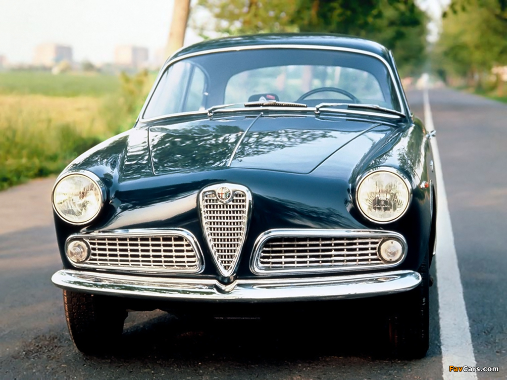 Alfa Romeo Giulia 1600 Sprint 101 (1962–1964) wallpapers (1024 x 768)