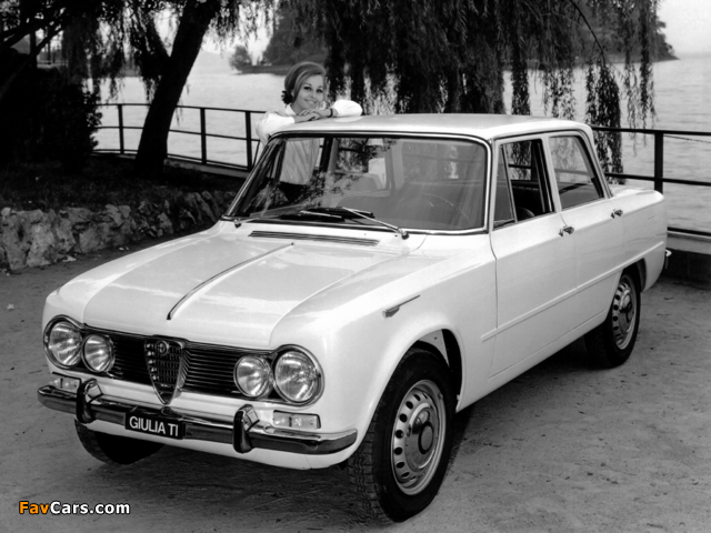 Alfa Romeo Giulia T.I. 105 (1962–1967) wallpapers (640 x 480)