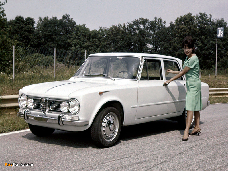 Alfa Romeo Giulia T.I. 105 (1962–1967) wallpapers (800 x 600)