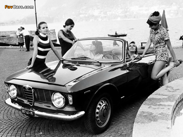 Alfa Romeo Giulia GTС 105 (1964–1966) wallpapers (640 x 480)