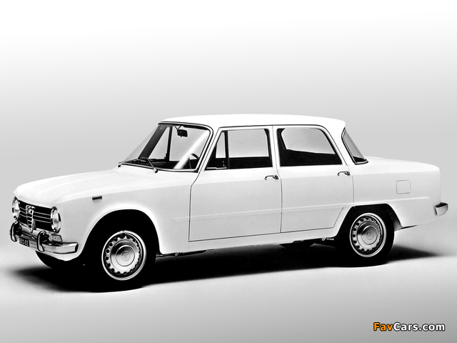 Alfa Romeo Giulia 1300 T.I. 105 (1966–1972) wallpapers (640 x 480)