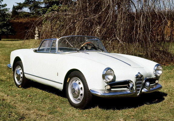 Alfa Romeo Giulietta Spider Prototipo 750 (1955) photos