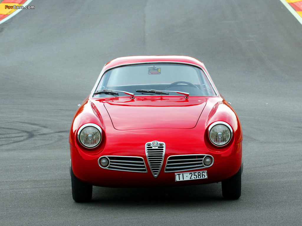 Alfa Romeo Giulietta SZ 101 (1960–1961) wallpapers (1024 x 768)