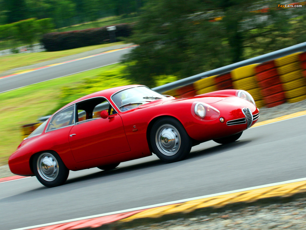 Alfa Romeo Giulietta SZ Coda Tronca 101 (1961–1963) wallpapers (1280 x 960)