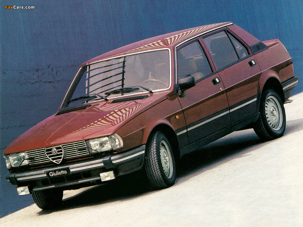 Alfa Romeo Giulietta 1.8 116 (1981–1983) wallpapers (1024 x 768)