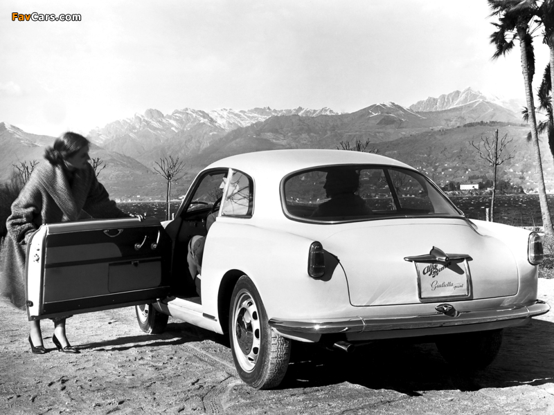 Alfa Romeo Giulietta Sprint 750 (1954–1958) wallpapers (800 x 600)