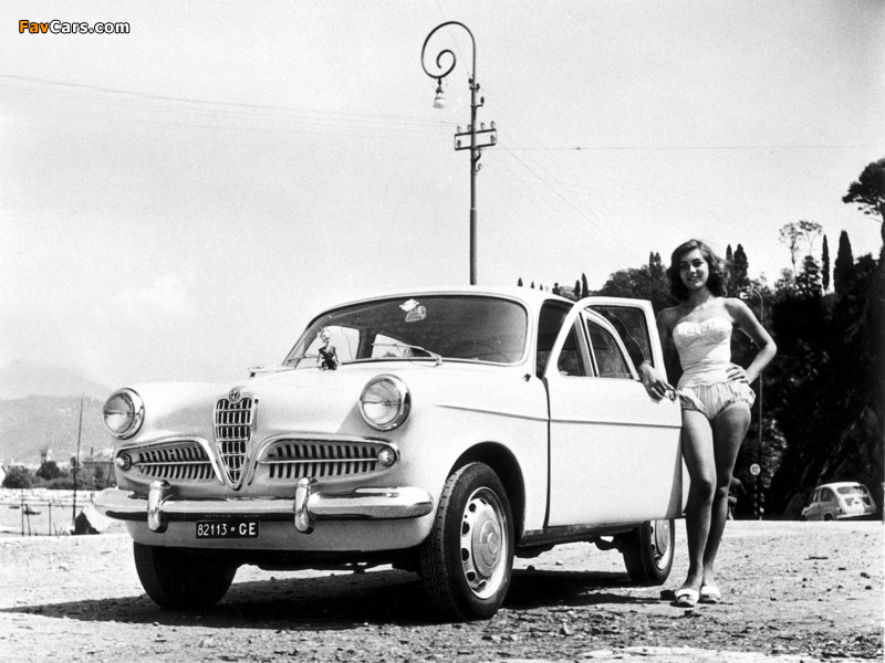 Alfa Romeo Giulietta Berlina 750 (1955–1959) images (800 x 600)