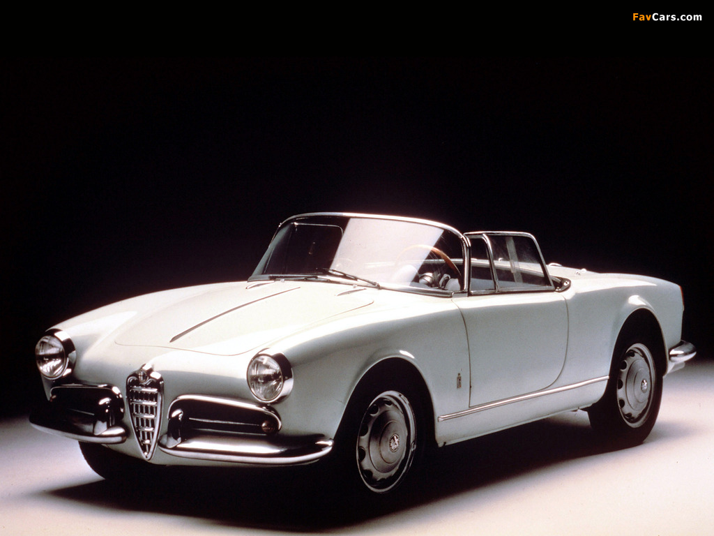 Alfa Romeo Giulietta Spider Prototipo 750 (1955) pictures (1024 x 768)