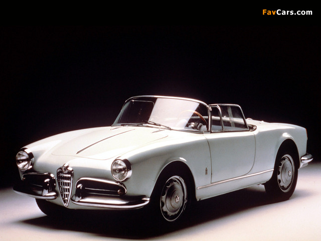 Alfa Romeo Giulietta Spider Prototipo 750 (1955) pictures (640 x 480)